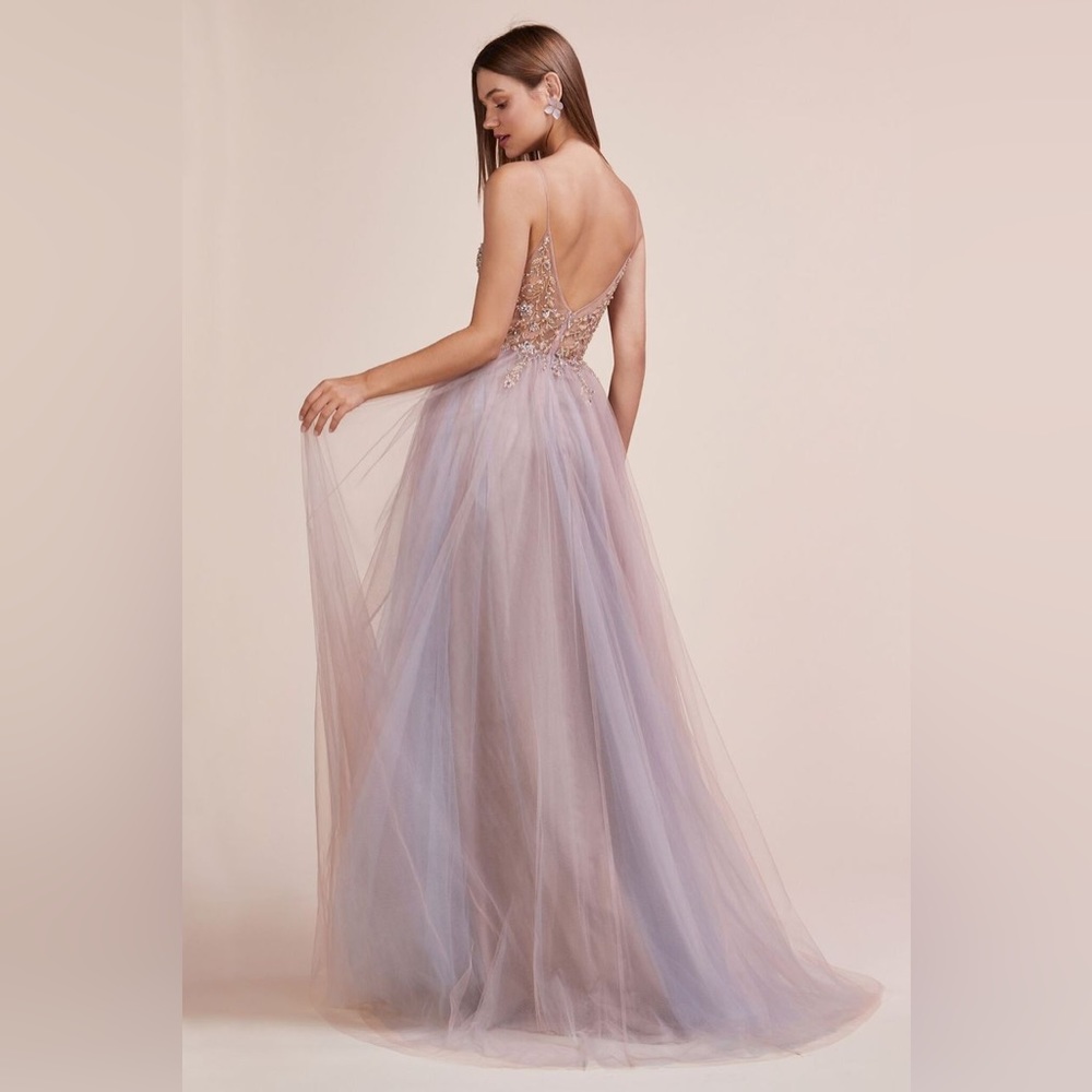 ANDREA AND LEO ROSEWOOD PROM DRESS - Picture 2 of 4